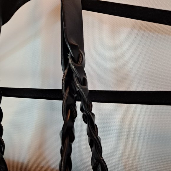 Ourbag Black Tote-Style Bag with Tassel Large - Picture 6 of 8